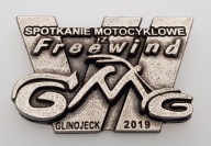 Znaczek, odznaka, blacha zlotowa, motocyklowa No.939
