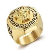 Sygnet pierścionek-OBRĄCZKA VERSACE śr.20mm,21mm,22mm,23mm