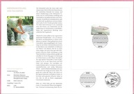 Niemcy 2014 karnet FDC, ryby morskie, łosoś