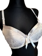 Elegancki gładki atłasowy biustonosz stanik r. 80C