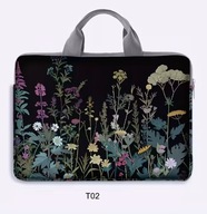 Torba na laptop Etui kwiaty elegancka 15" 16" T02