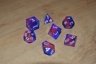 KOLOROWE KOSTKI DO GRY RPG DND DICE NA ZAMÓWIENIE
