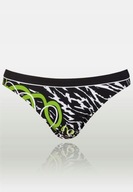 Śliczny dół bikini markowy BLACK ZEBRA MINI EU 38