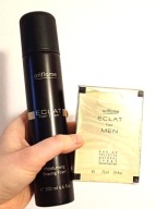 Zestaw Eclat For Men woda toaletowa i pianka do golenia Oriflame