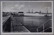 GDYNIA ok.1940r. Statek Pasażerski e476