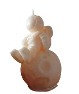 Naturalna świeczki sojowe świeczka Astronauta na księżycu prezent na Święta