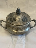 Posrebrzana cukiernica - Kummer Warszawa