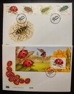 !!! 2 KOPERTY FDC IRLANDIA OWADY - PIĘKNE - STAN BARDZ DOBRY !!