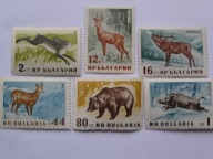 Bułgaria - zwierzęta rodzime - Mi. 1058-63 A **