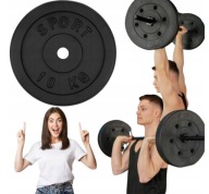 OBCIĄŻENIE TALERZ ŻELIWNY SPORTFORFUN 10 KG