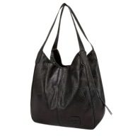 Torebka nowa damska tote worek torba czarna shopperka