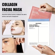 Zestaw Maseczka Kolagenowa W Płachcie Nawilżająca Pielęgnac Twarzy ROZINO