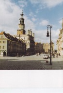 POZNAŃ - STARY RYNEK - RATUSZ - FIAT 126P - LATARNIA