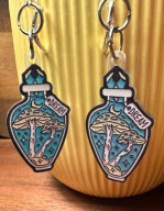 Oryginalne kolczyki grzybki much*morki Dream jedyny egzemplarz