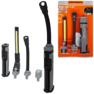 LAMPA ROBOCZA 3W1 LED WERCKMANN 200 LM MAGNES ZACISK USB-C DO ŁADOWANIA