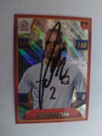 Karta panini autograf Polska PZPN Michał Pazdan