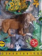 Lidl figurki dzikie zwierzęta LEW
