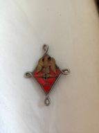 Stara odznaka 9 regiment kawaleria husarzy dragoni