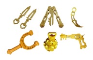 Roblox Rivals Mega Zestaw Keyrambit Keyvolver Keynade Lucky 6w1