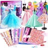 Studio Projektowania Ubrań Projektantka Mody Zestaw Kreatywny Szycia Lalki