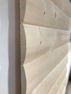 PÓŁBAL deska elewacyjna półokrągła otoczak bal