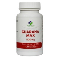 Suplement diety MedFuture Guarana MAX 500 mg 60 kapsułek