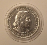 USA 1893 - 1/2 $ PÓŁ DOLARA - HALF DOLAR - Wystawa Kolumba - SREBRO - ŁADNY