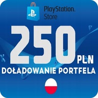 PlayStation Network 250 zł – Karta Podarunkowa | Klucz Aktywacyjny