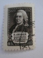ZSRR - Przyrodnik Linneusz - Mi. 2048 kasowany