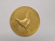 Medal National Egg Laying Test 1951/52 kura mosiądz imienny