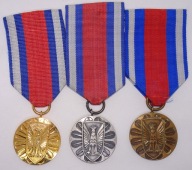 ZESTAW KOMPLET MEDAL Za zasługi w ochronie porządku publicznego PRL 5