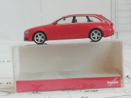 ~*~ ORYGINALNY HERPA..AUDI A4 B8..AVANT..CZERWONY ~*~