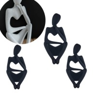 3x Figurki myśliciel WYSKOKA czarny