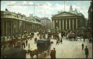 London. Royal Exchange and Bank - Charles Martin, London 1905