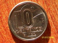 10 centavos Brazylia 1990 r. Górnik !! bcm