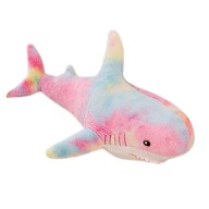 Maskotka pluszowa zabawka duży rekin 80 cm miękki do przytulania kolorowy