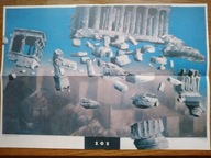 Plakat Jan Jaromir Aleksiun SOS - O ratunek dla Akropolu Projekt nr 28/1977