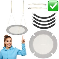 HUŚTAWKA DLA DZIECI BOCIANIE GNIAZDO 100 cm WYTRZYMAŁA 150 kg | HYPERMOTION