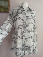 JOE koszula jedwabna SAWANNA zwierzęta 36