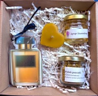 BOX PREZENTOWY DLA NIEGO dzień DZIADKA MĘŻCZYZNY WALENTYNKI piernik perfuma