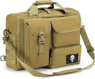 SPAHER Teczka Męska Torba do Pracy NA Laptopa WOJSKOWA TAKTYCZNA