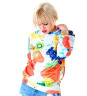 BLUZA 3D PRINT NADRUK ROZM. L