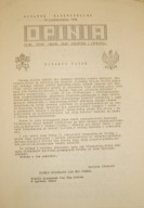 OPINIA dodatek nadzwyczajny, pismo ROPCiO 18 X 1978