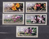 CYPR** KWIATY, znaczki z automatu Mi 5 - 9