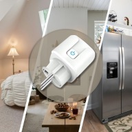 INTELIGENTNE GNIAZDKO WIFI SMART TUYA GNIAZDO WATOMIERZ PROGRAMATOR TIMER