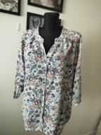 Bluzka damska koszulowa 40 chłopka Łączka viskoza efektowna