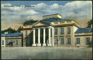 Warszawa. Belweder - Wojutyński 1924 Fakturowana