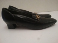 CZÓŁENKA BALERINKI PÓŁBUTY SKÓRZANE R.39 KSHOES