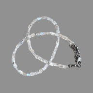 Naszyjnik z kamienia księżycowego premium