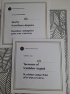 Foldery do monety 50 zł SSA - St. Leszczyński- 2023 r. -kpl.2 szt. pol.+ang